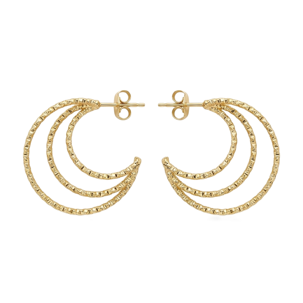 Crescent Tier Küpe