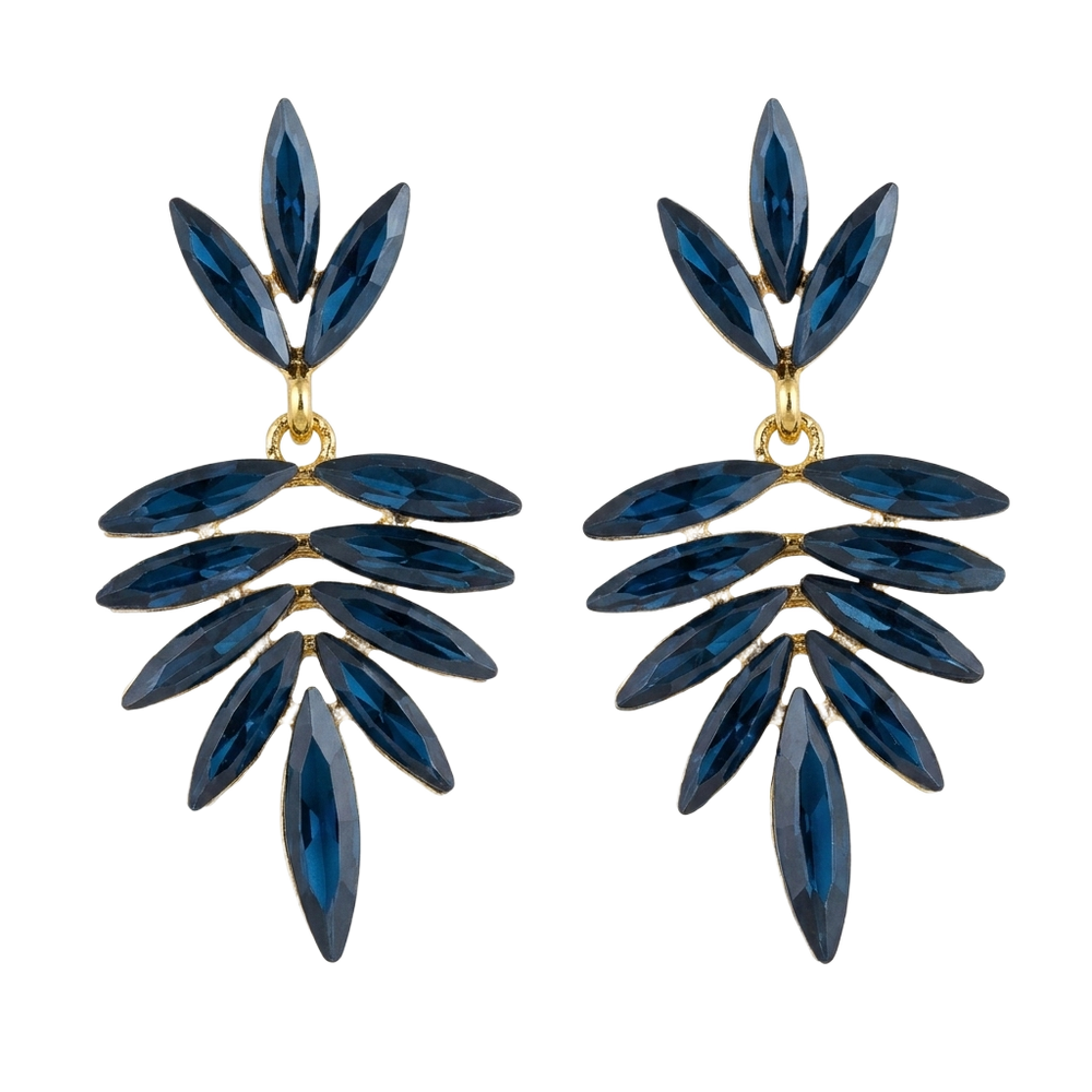 Midnight Leaf Küpe