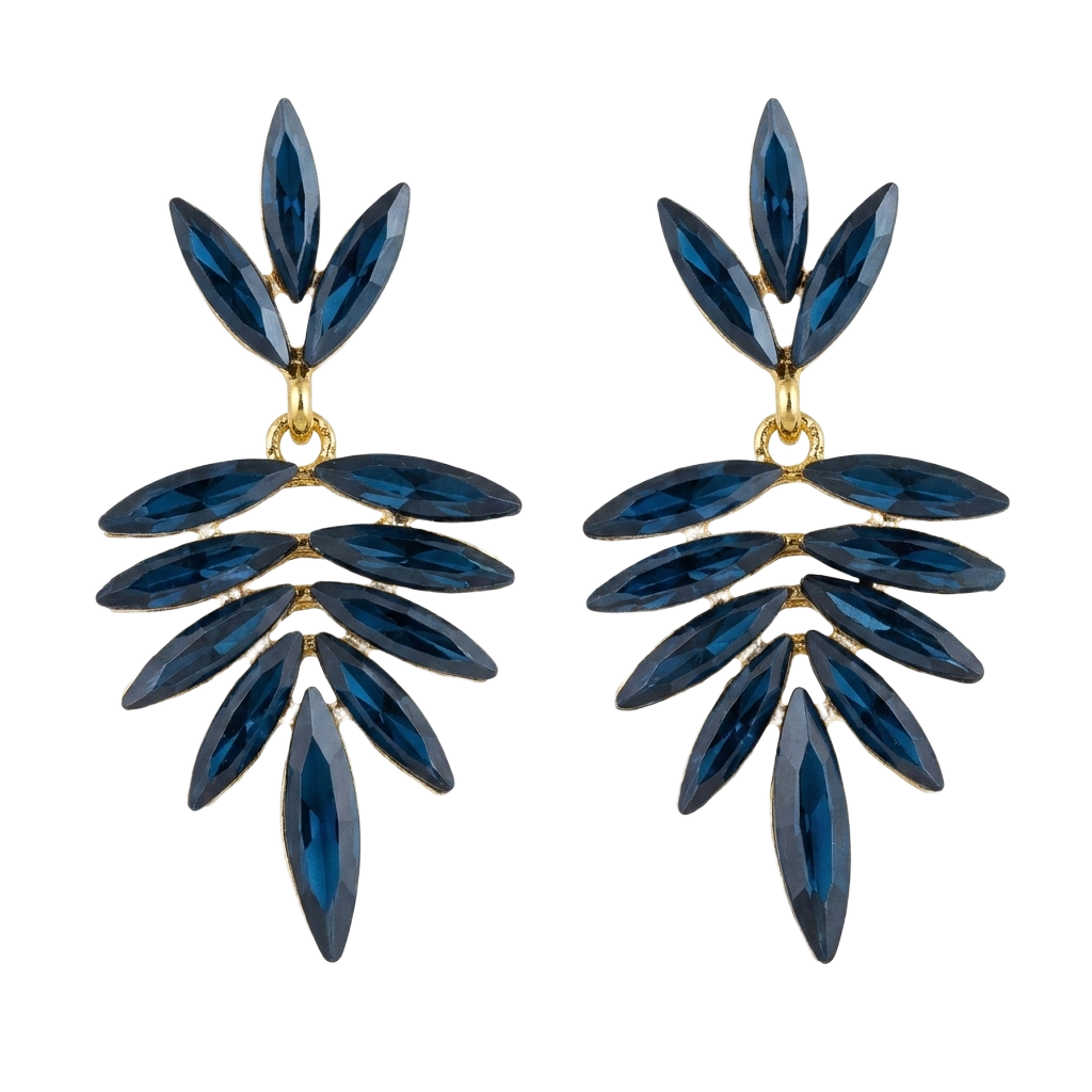 Midnight Leaf Küpe