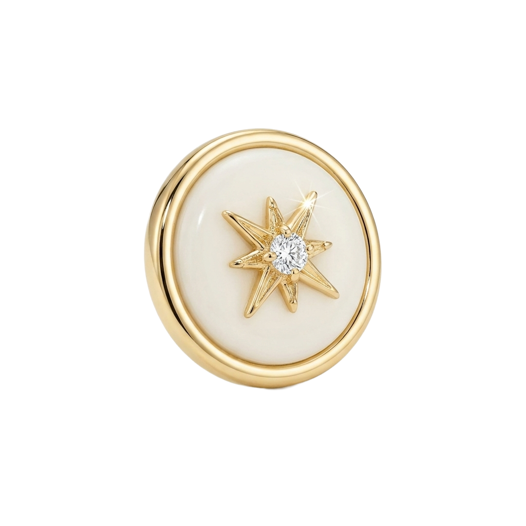 Astral Medallion Küpe