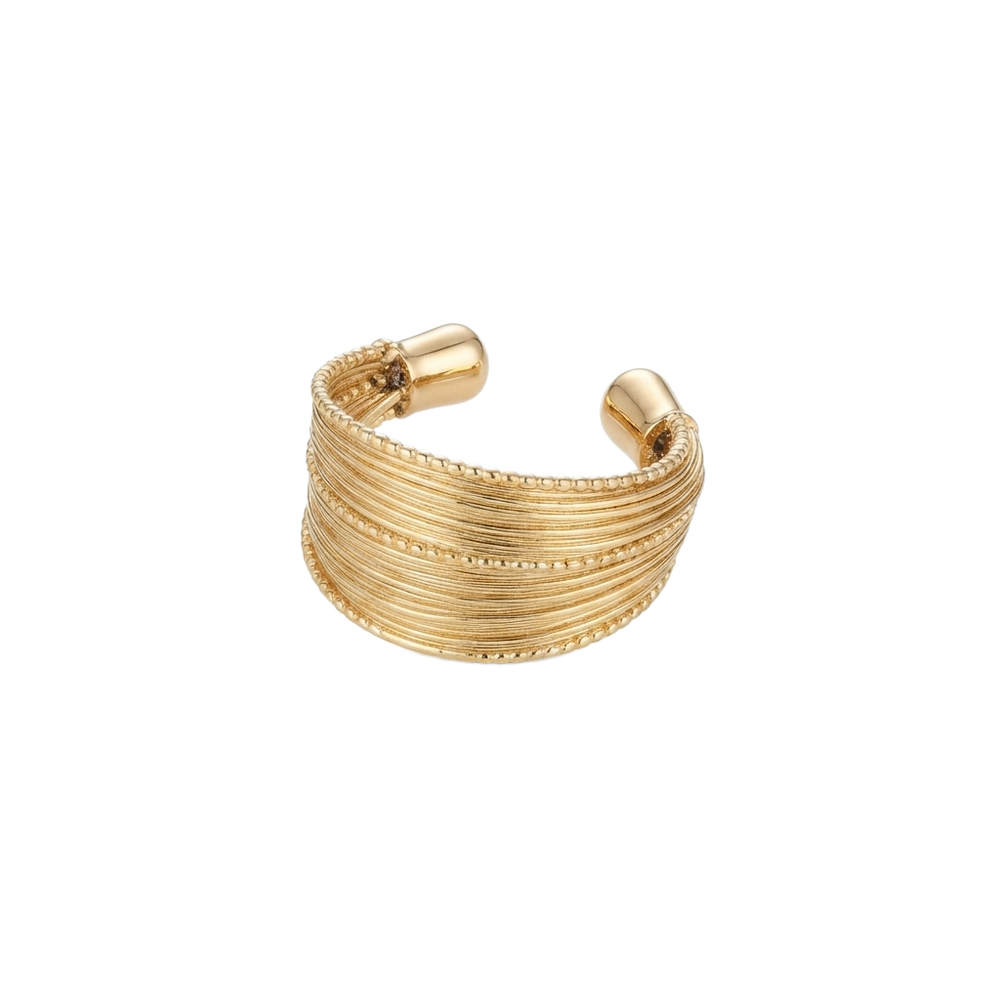 Wire Fluted Yüzük