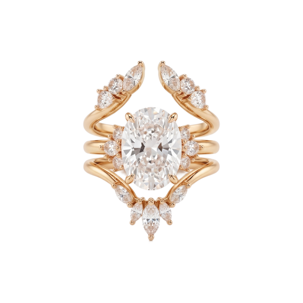 Tiered Marquise Yüzük