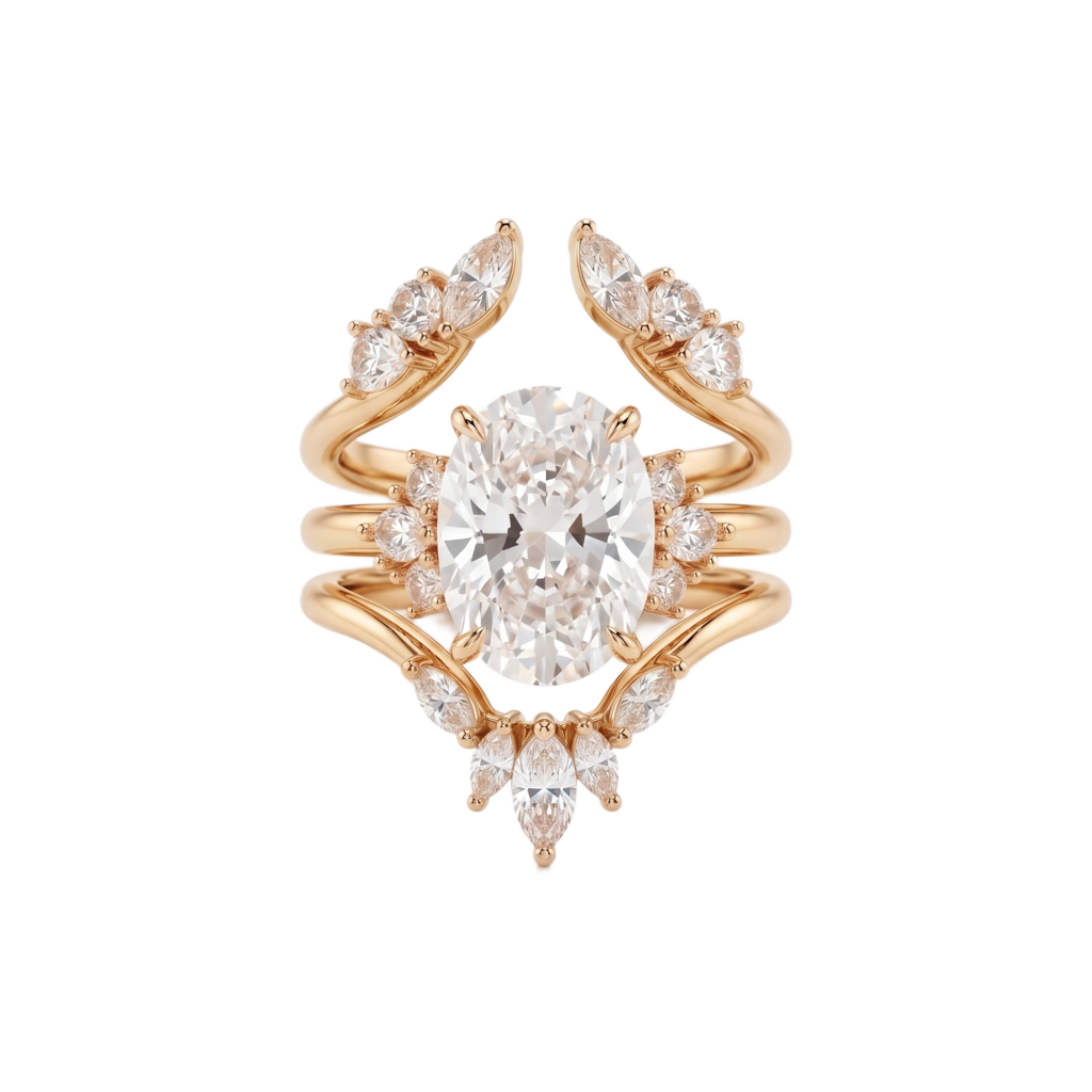 Tiered Marquise Yüzük