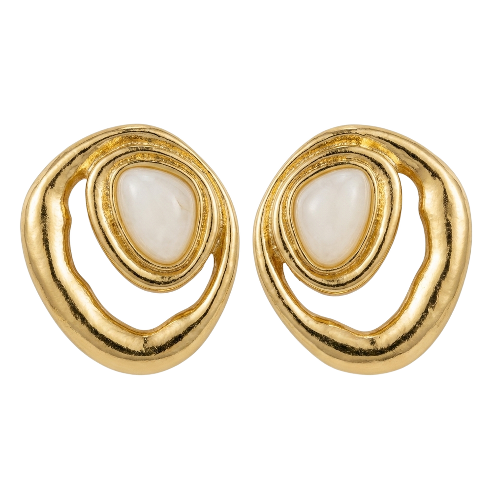Organic Swirl Earrings