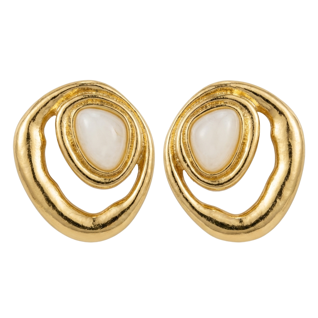 Organic Swirl Küpe