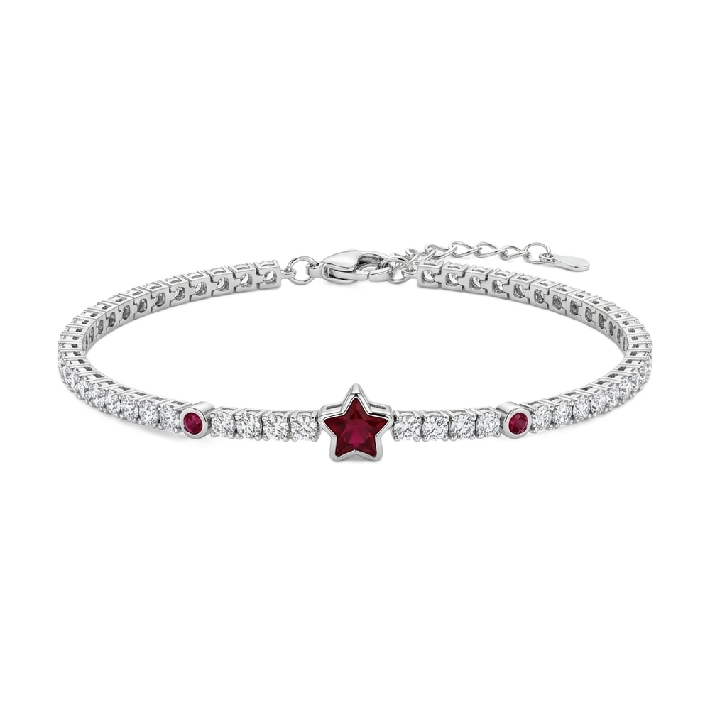 Ruby Star Bileklik