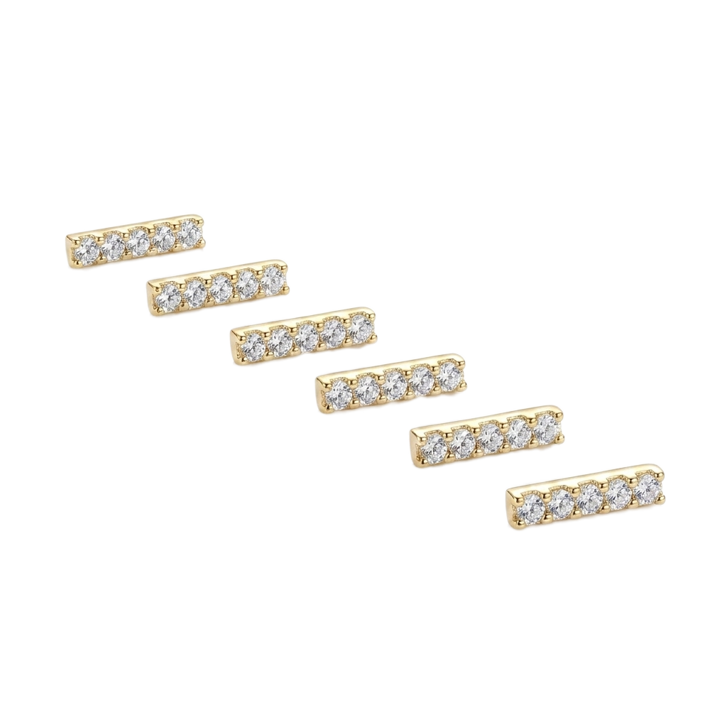 Portofino Linear Küpe Set