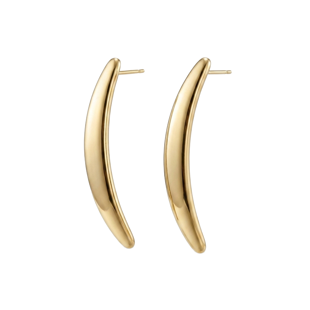 Crescent Helix Küpe