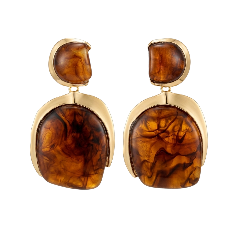 Tortoiseshell Küpe