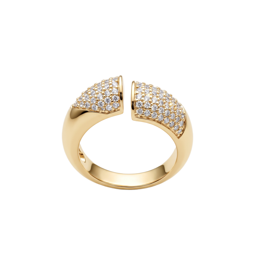 Rhodium Pavé Yüzük