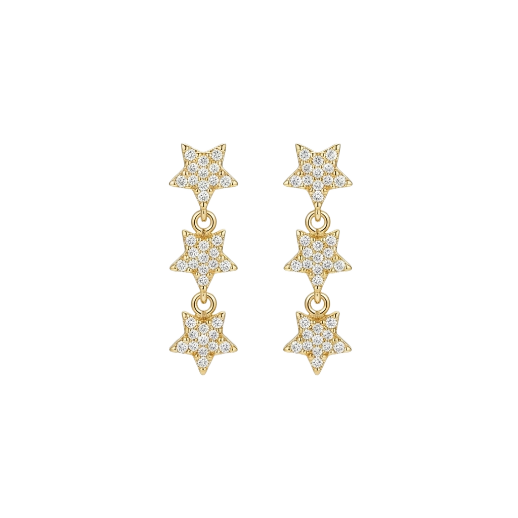 Three-Tier Küpe