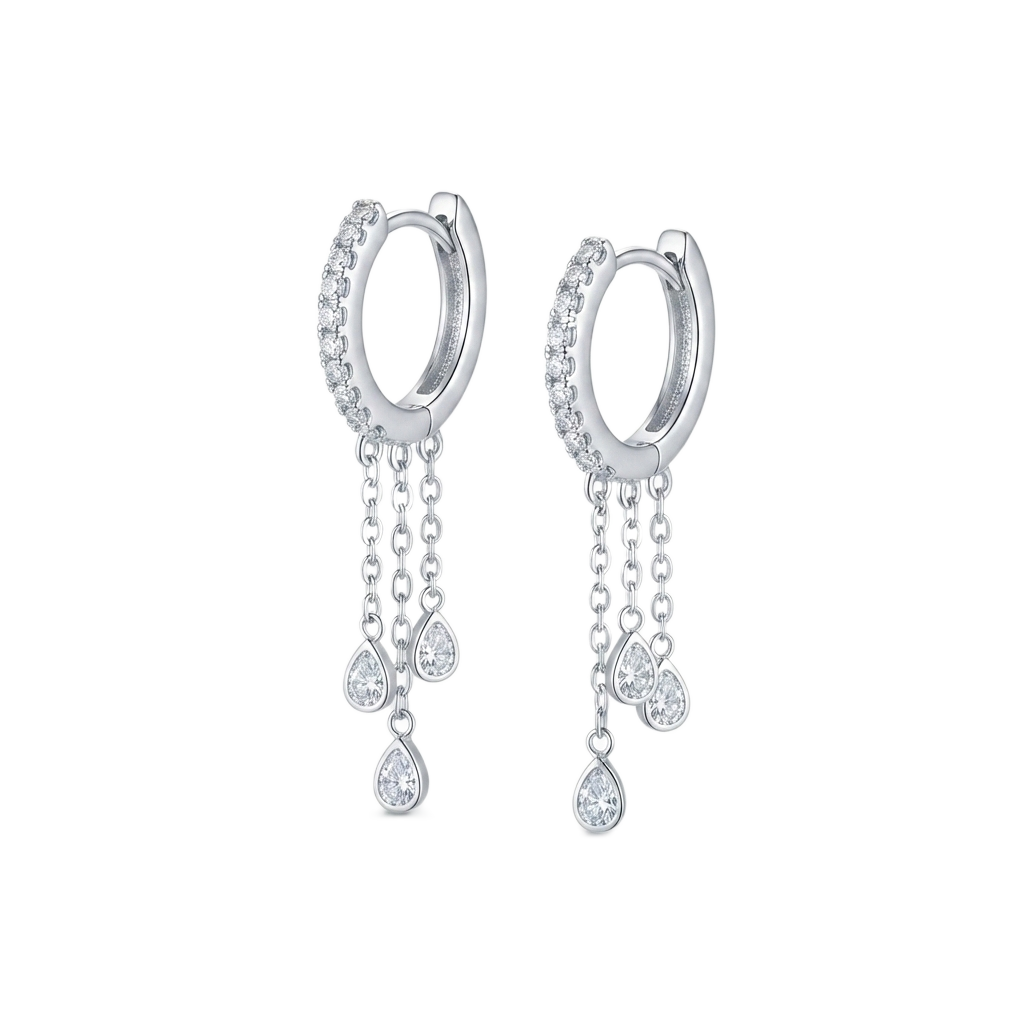 Pear Fringe Küpe