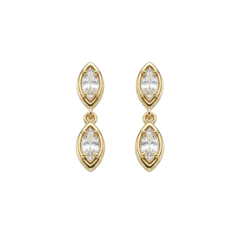 Duo Marquise Küpe