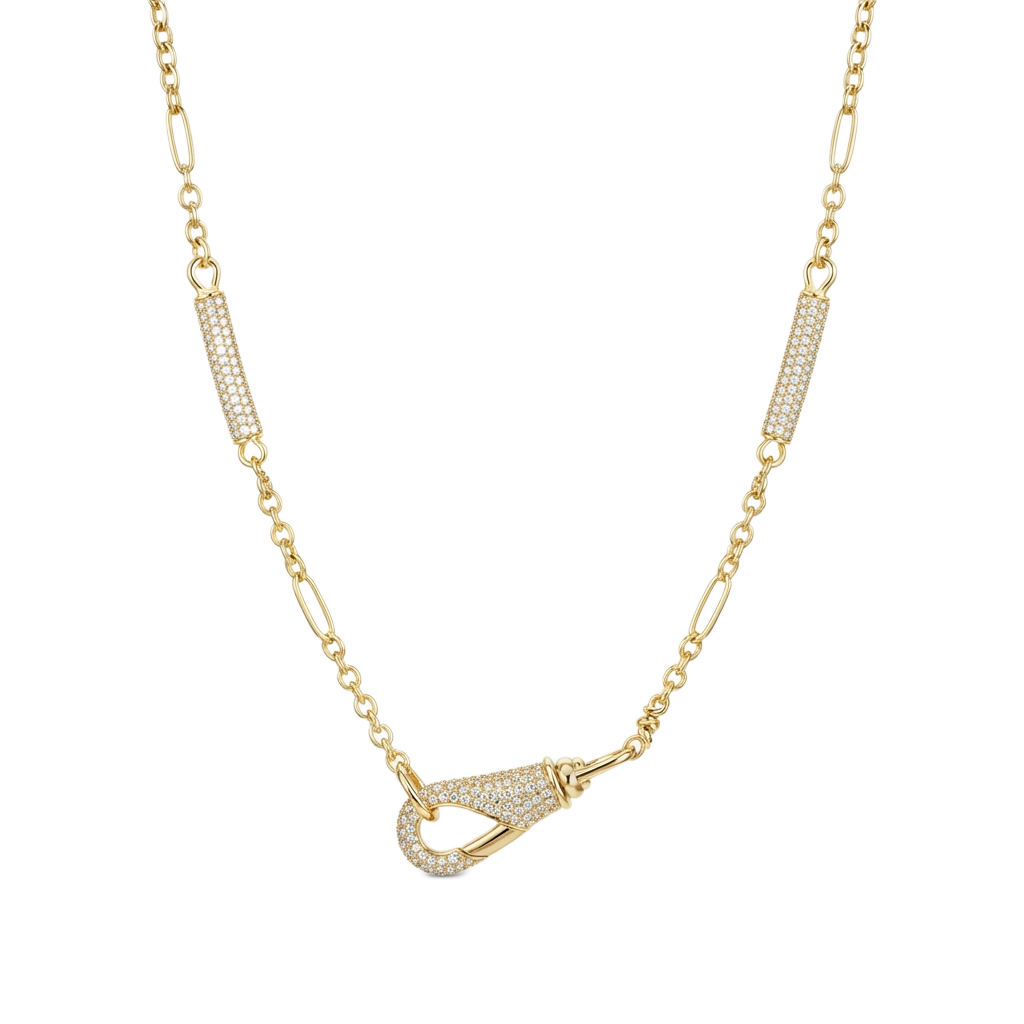 Carabiner Pavé Kolye