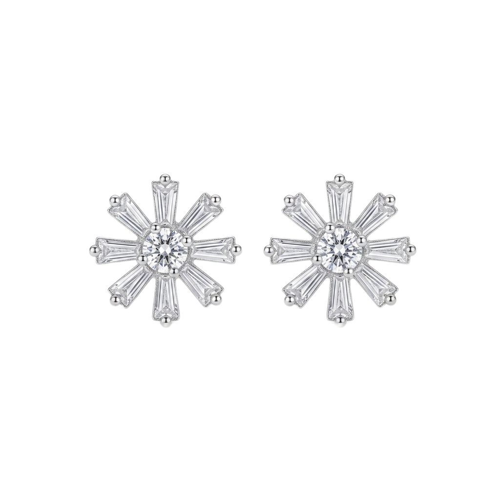 Lumina Snowflake Küpe
