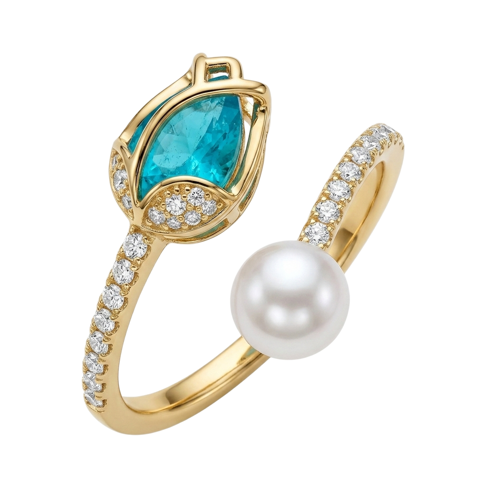 Chloris Cerulean Yüzük