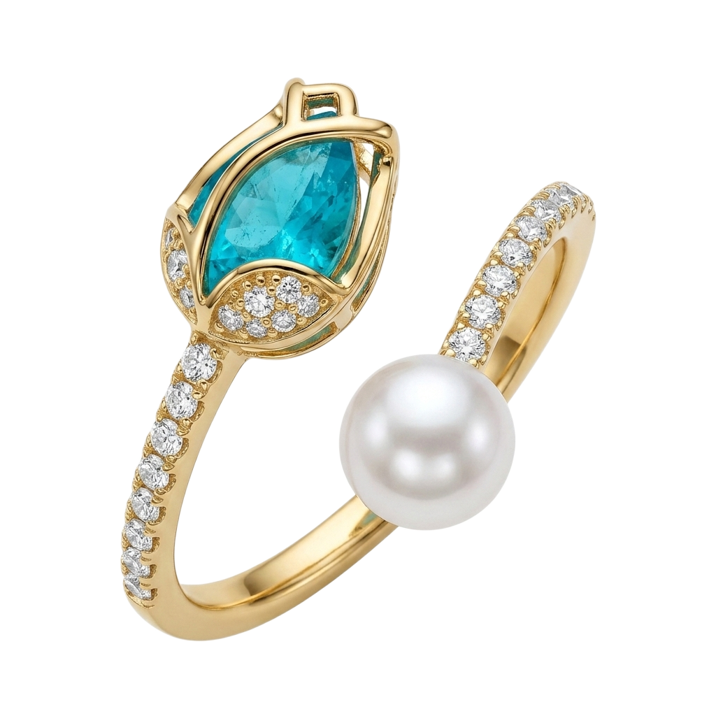 Chloris Cerulean Yüzük