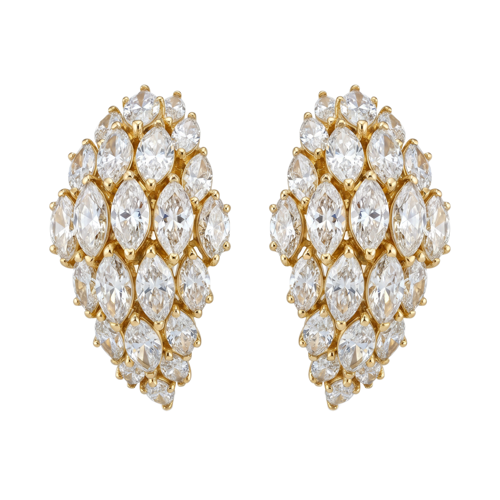 Marquise Splendor Earrings