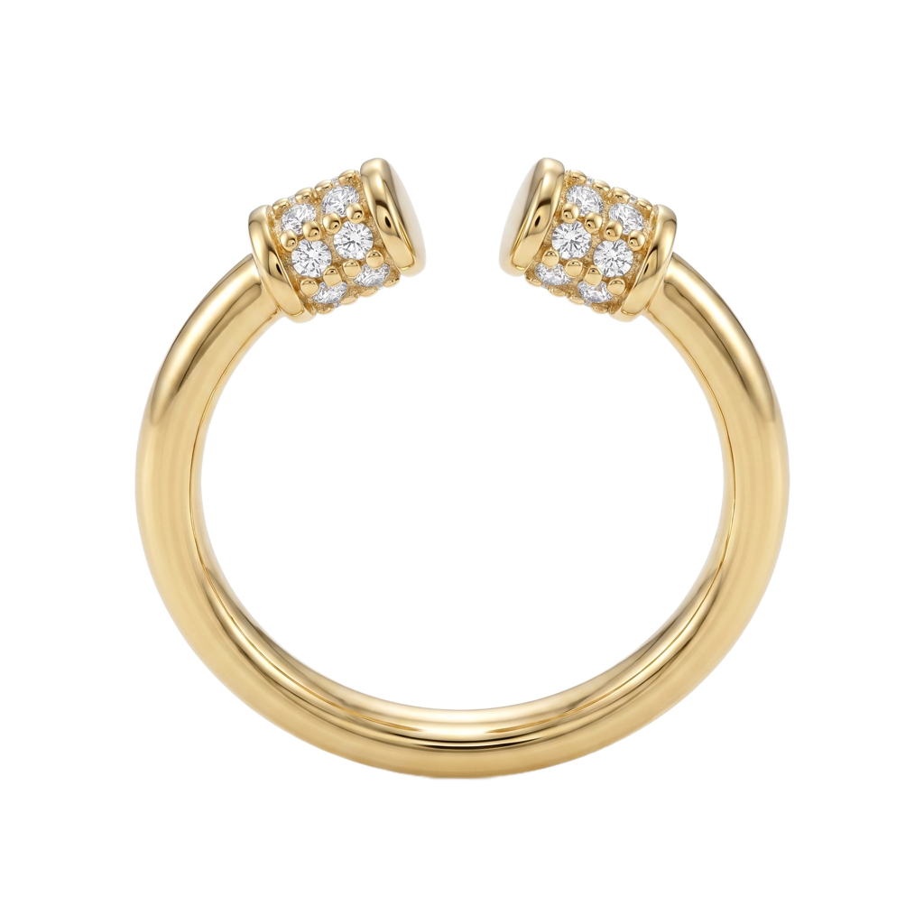 Linear Ridge Yüzük (Serçe Parmak)