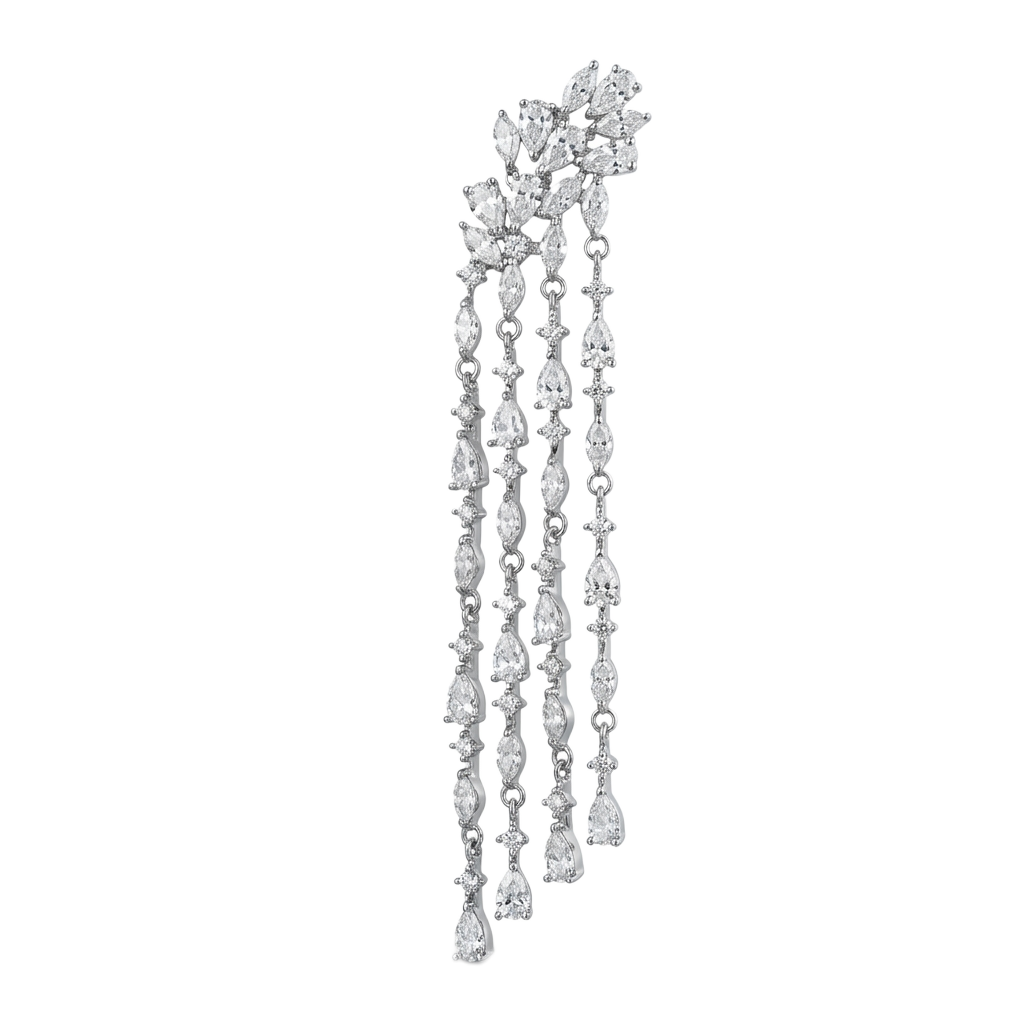 Luminous Veil Earrings