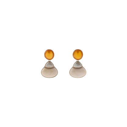 Amber Mist Küpe
