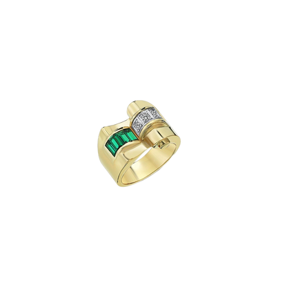Artful Emerald Yüzük - MuffGem