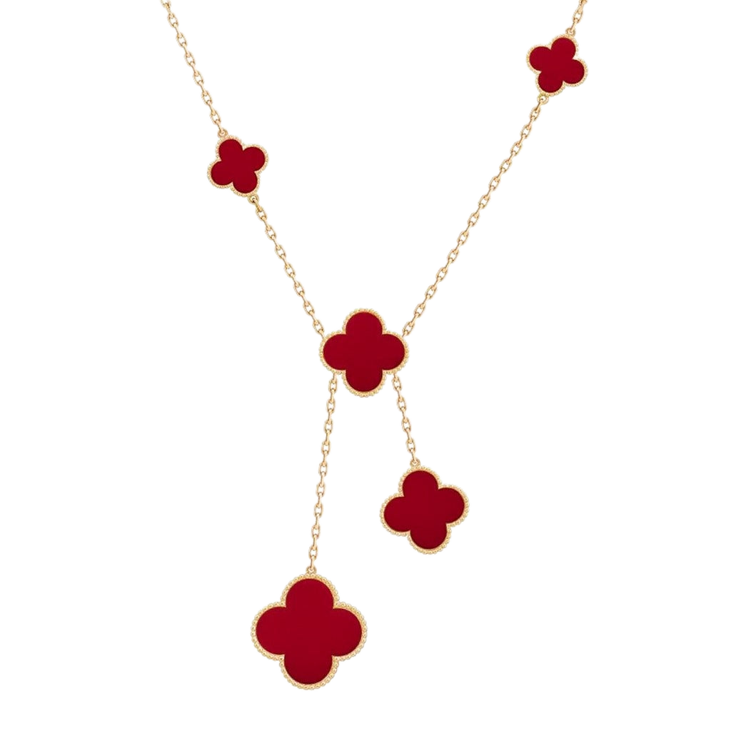 VCA Aurelia Clover Necklace (Imported Boxed Model)