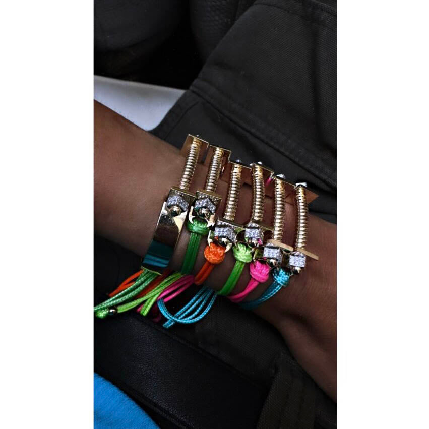 The Linear Cord Bracelet