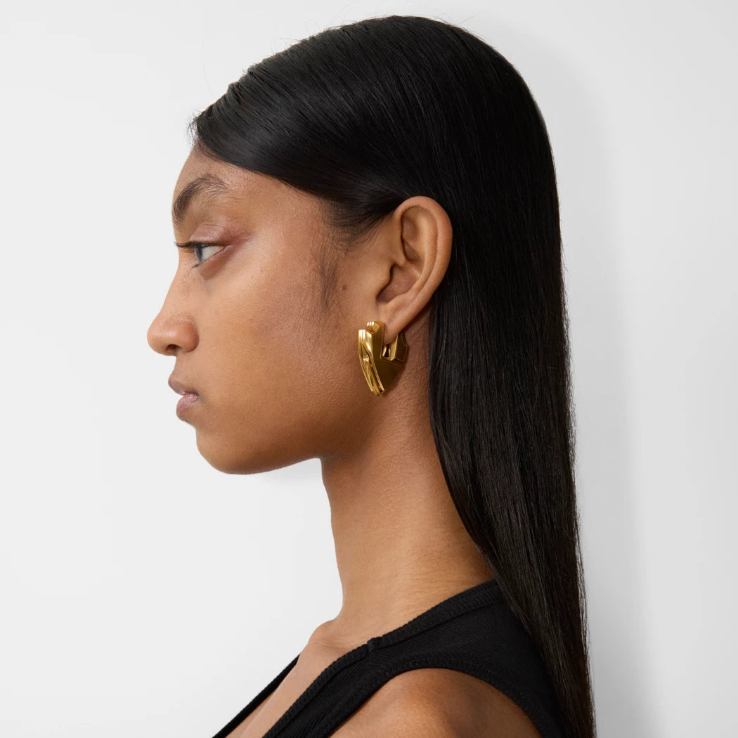 Fortis Emblem Earrings