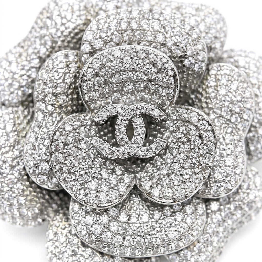 Camellia Broş (İthal Model)