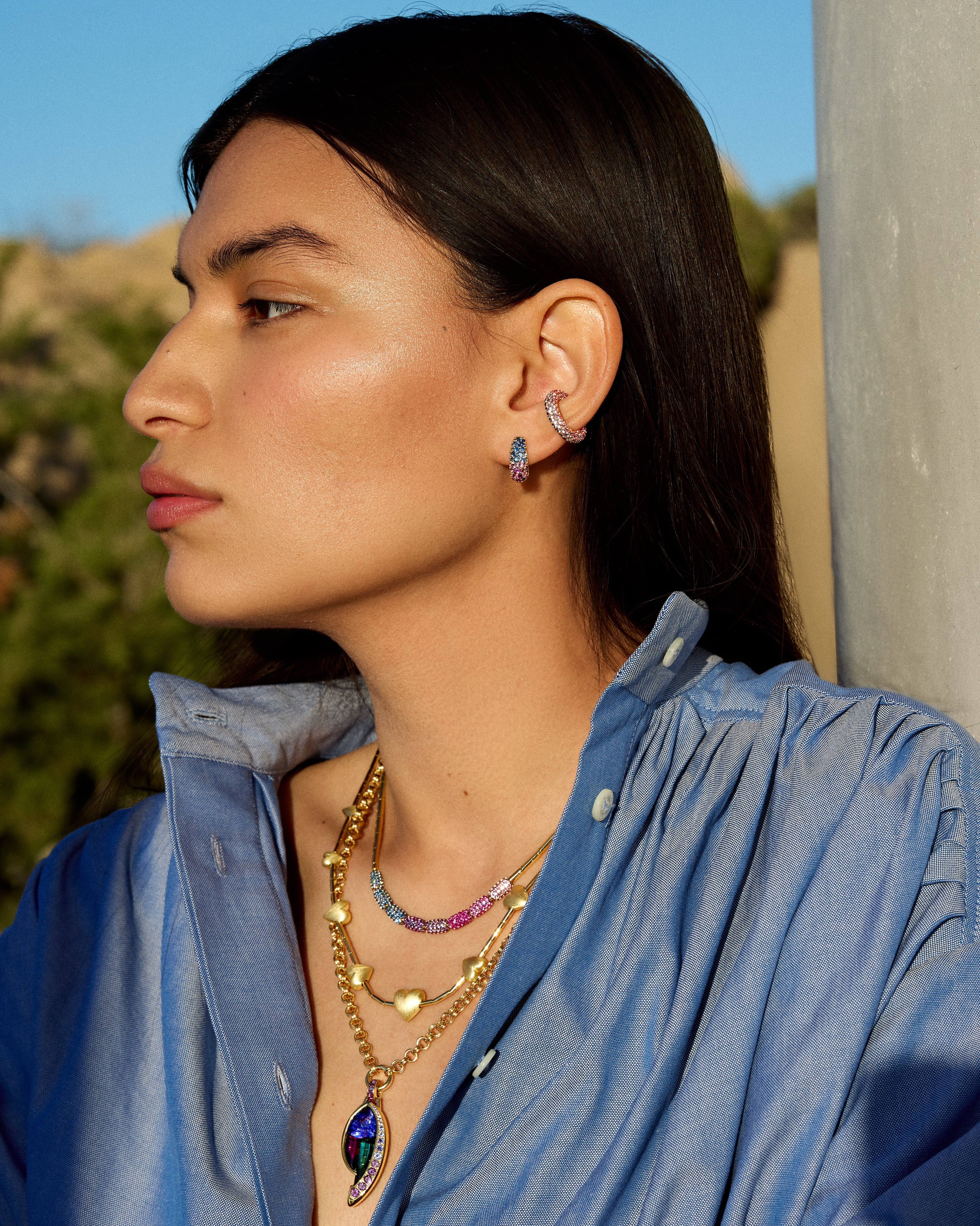 Chromatique Barrel Necklace