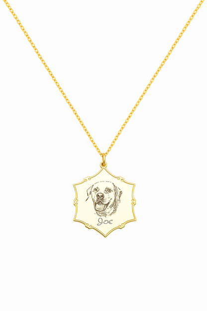 PetEcho Portrait Necklace