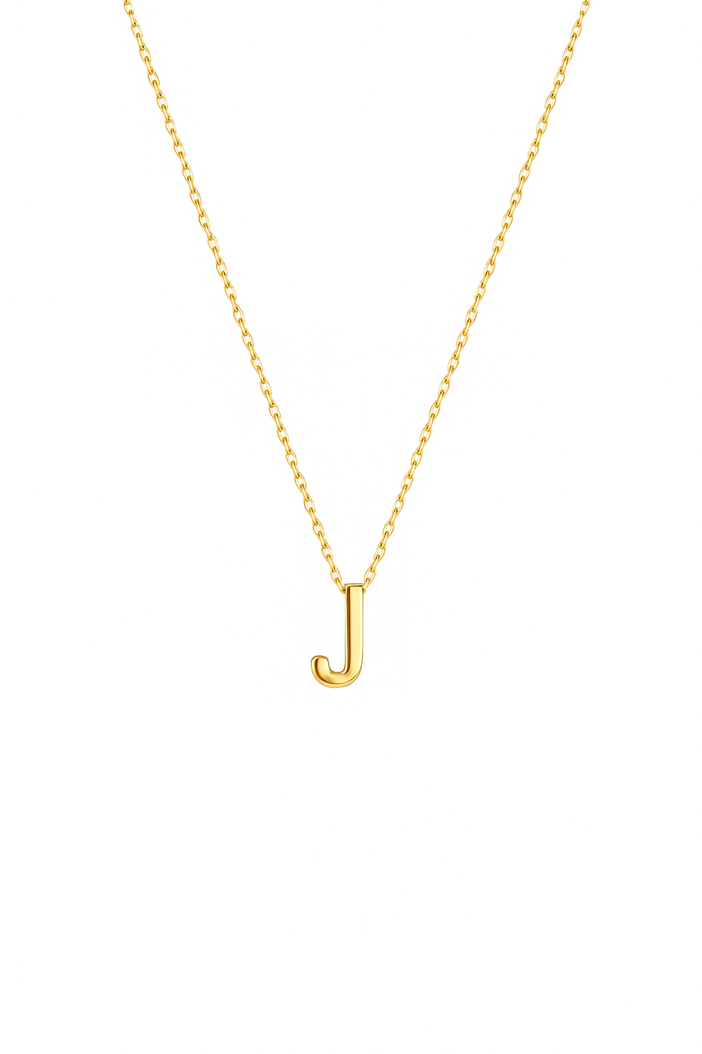 Strata 3D Letter Necklace