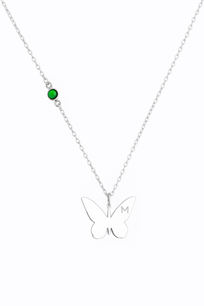 Mariposa Işıltı Kolye