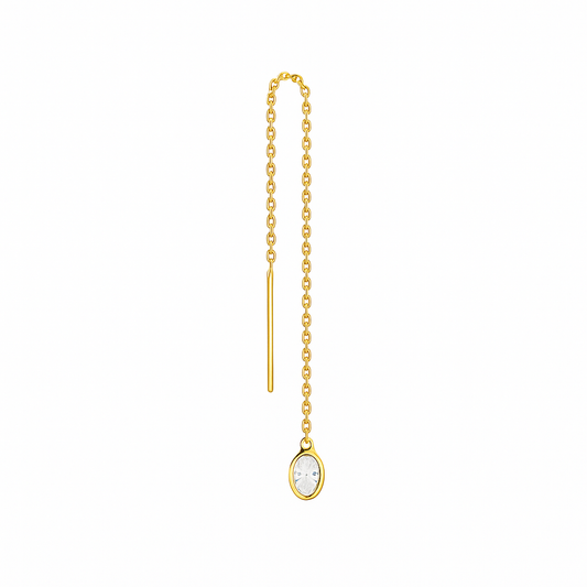 Ellisse Threader Earrings