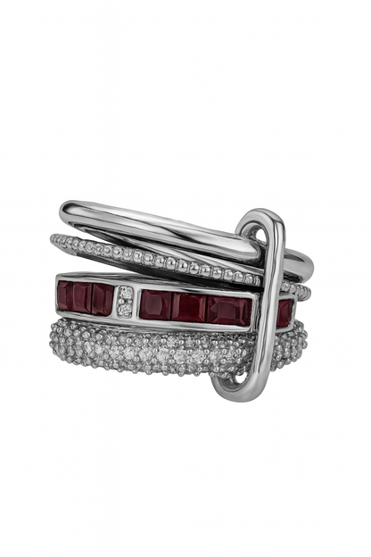Crimson Alloy Yüzük - MuffGem