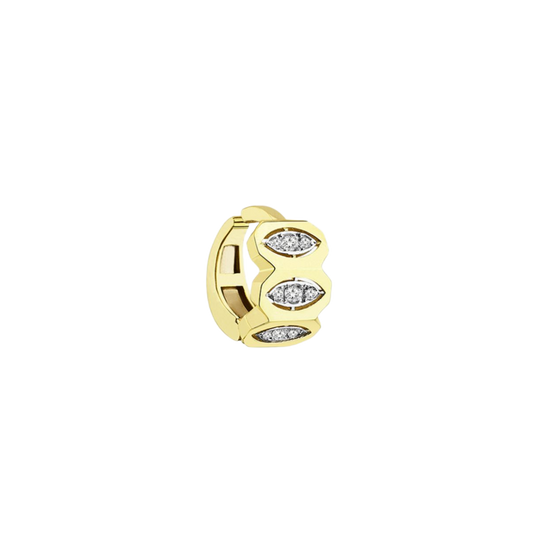 Citrine Line Earcuff - MuffGem