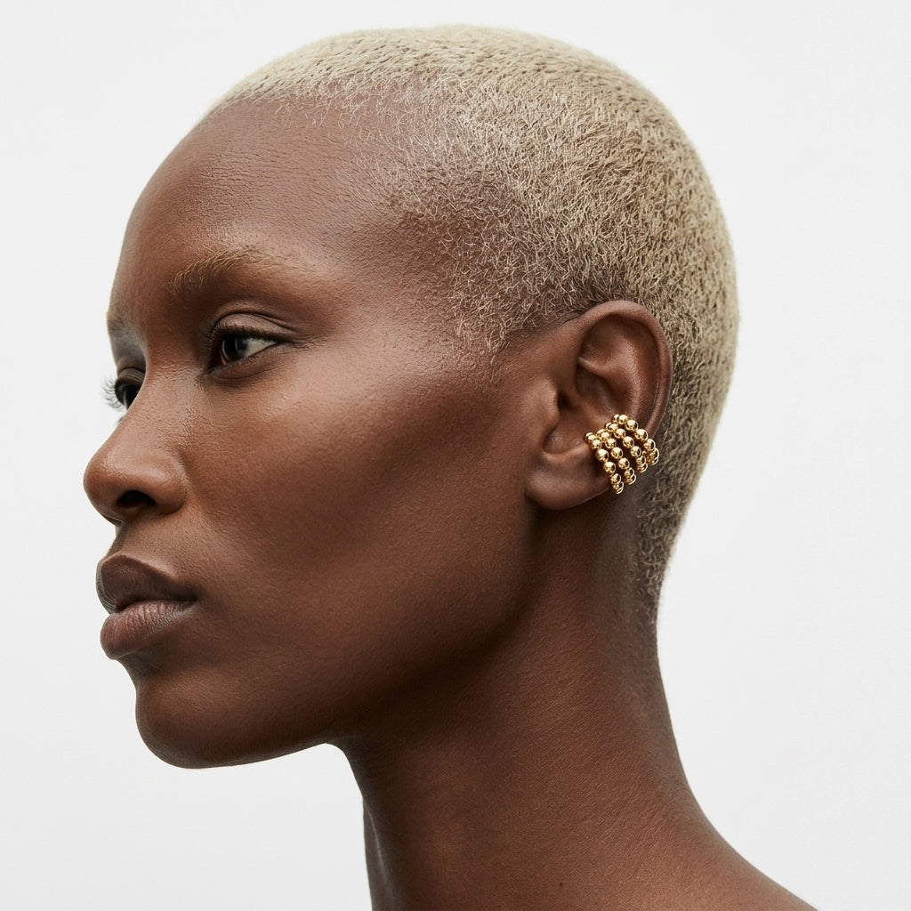 Chunky Orbs Earcuff