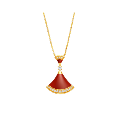 Divina Rosso Kolye (İthal Kutulu Model)