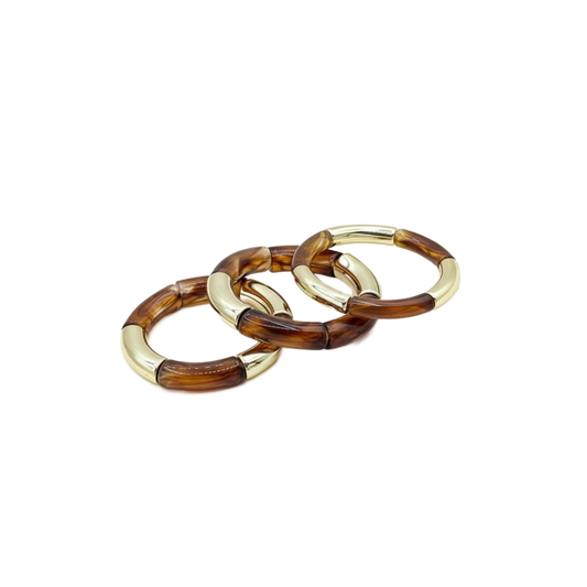 Cognac Bamboo Bileklik