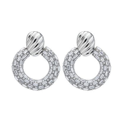 Frosted Atrium Küpe