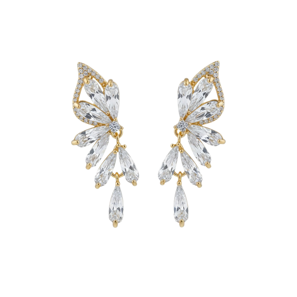 Sylph Halo Wing Earrings