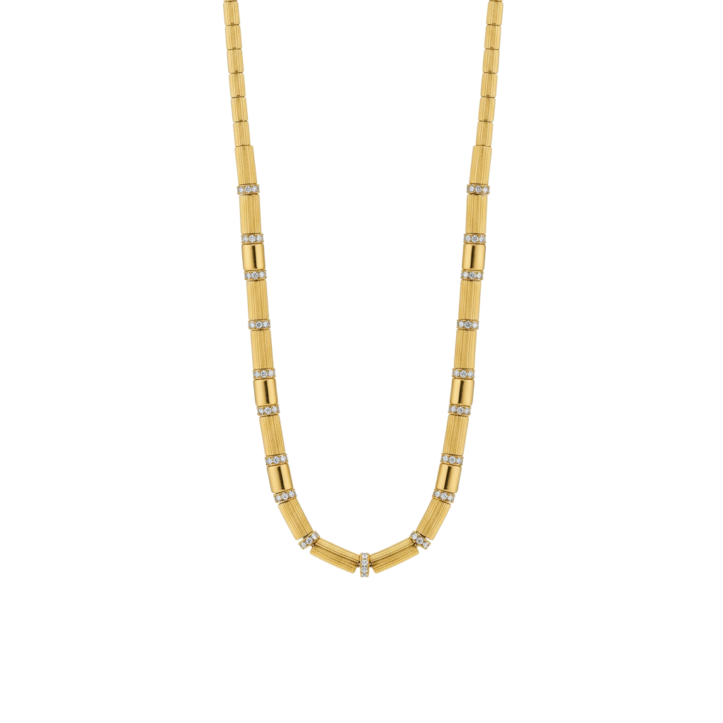 Pavé Spacer Necklace