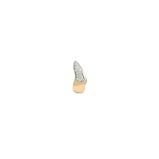 Shark Fin Stud Küpe - MuffGem