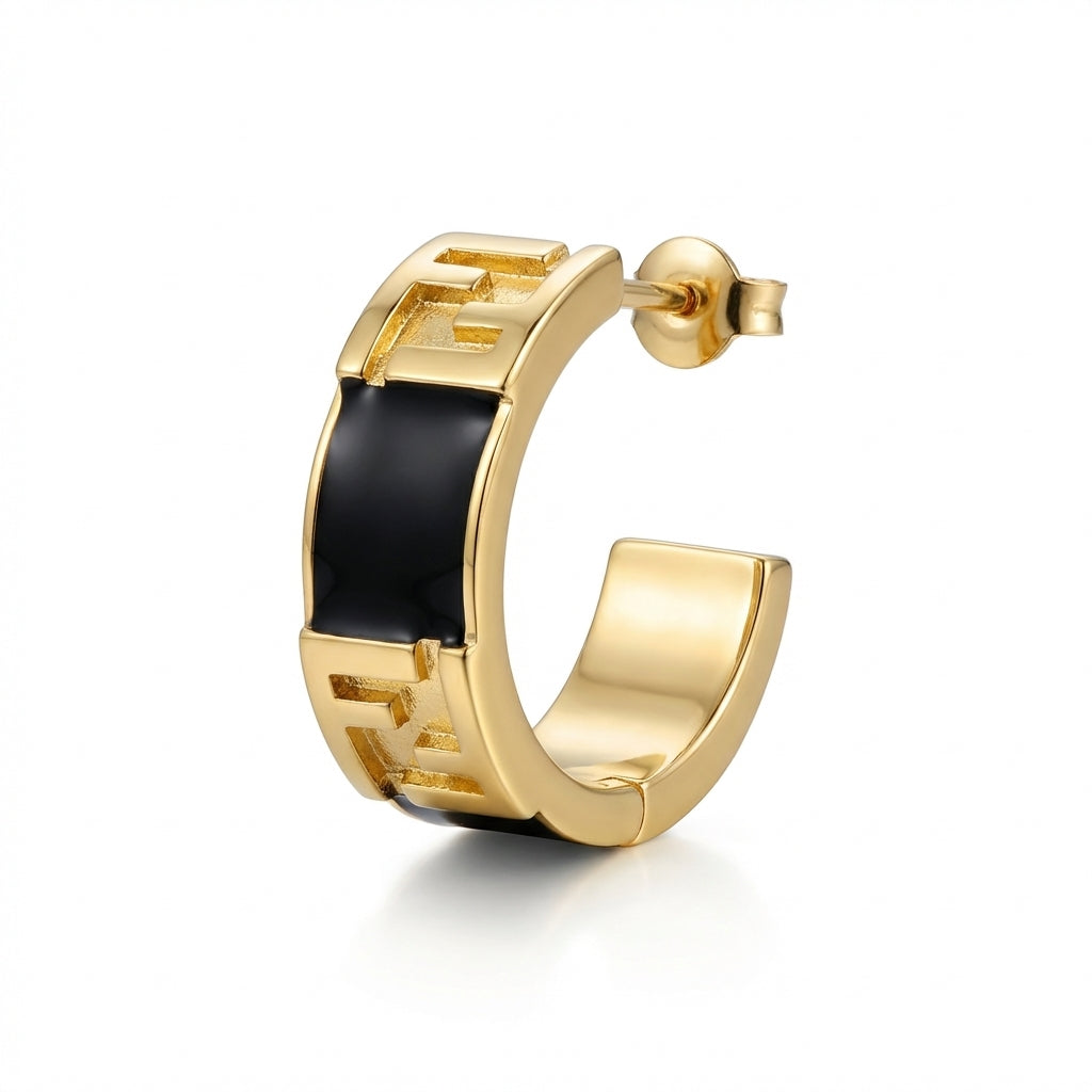 Heritage Block Küpe (İthal Model)