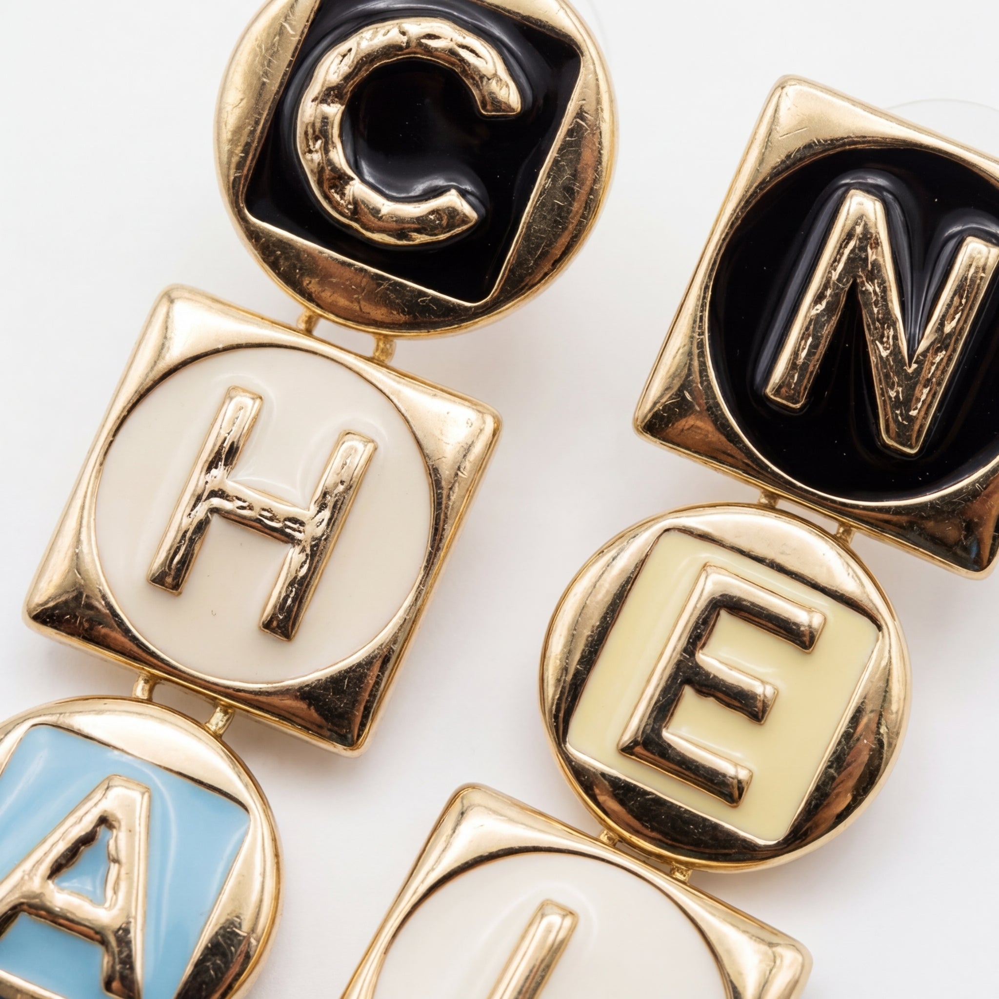 Candy Block Küpe (İthal Model)