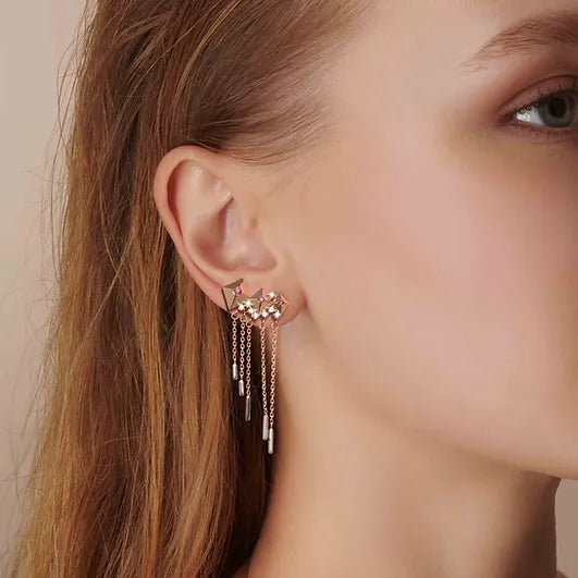 Prism Drape Earrings