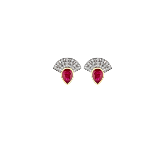 Fanburst Studs Küpe