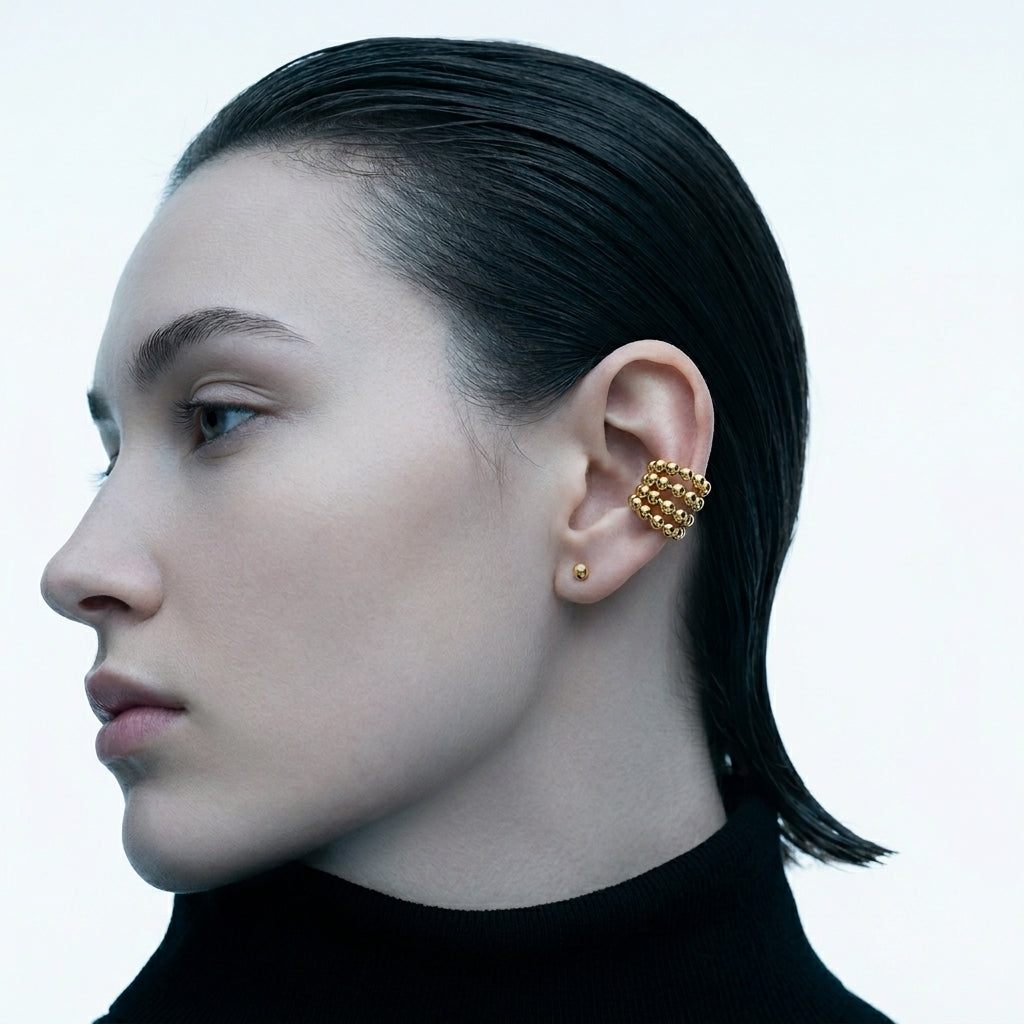 Chunky Orbs Earcuff