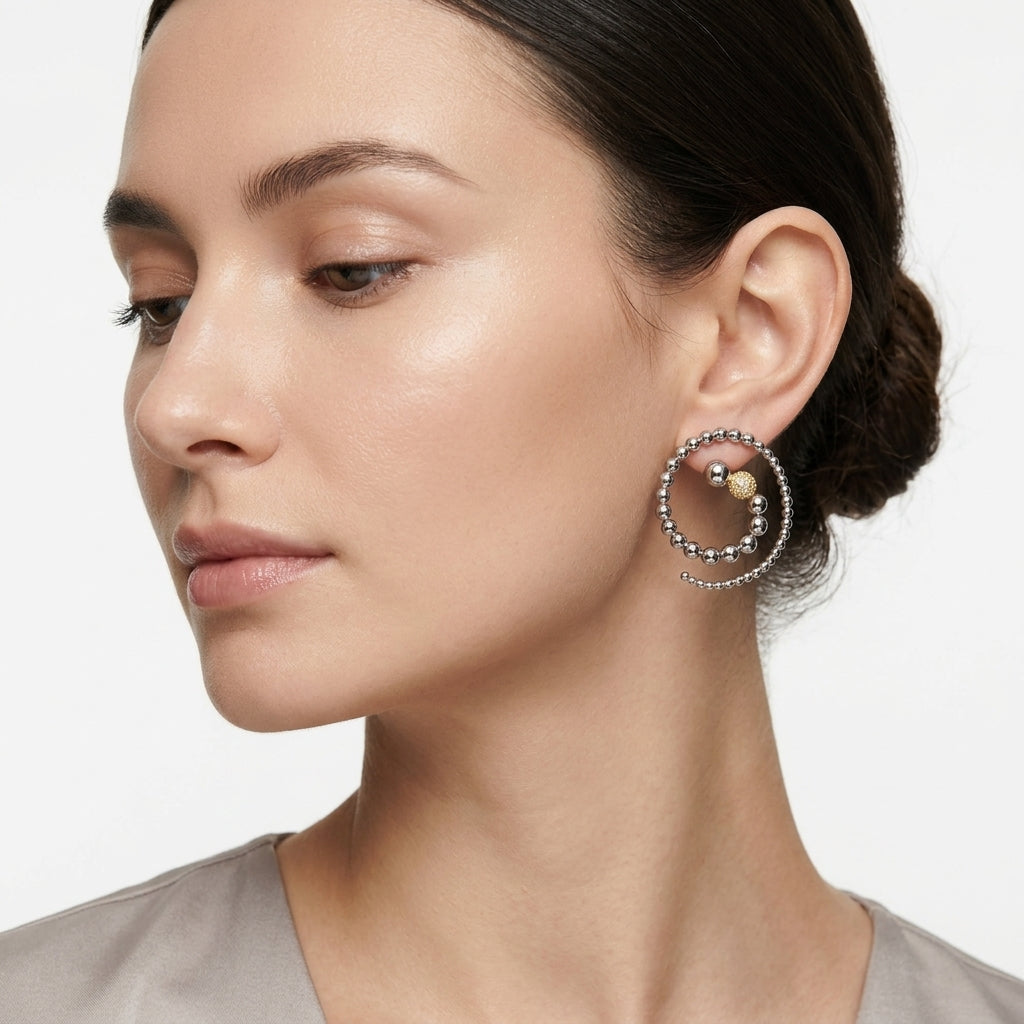 Aurelia Spiral Küpe